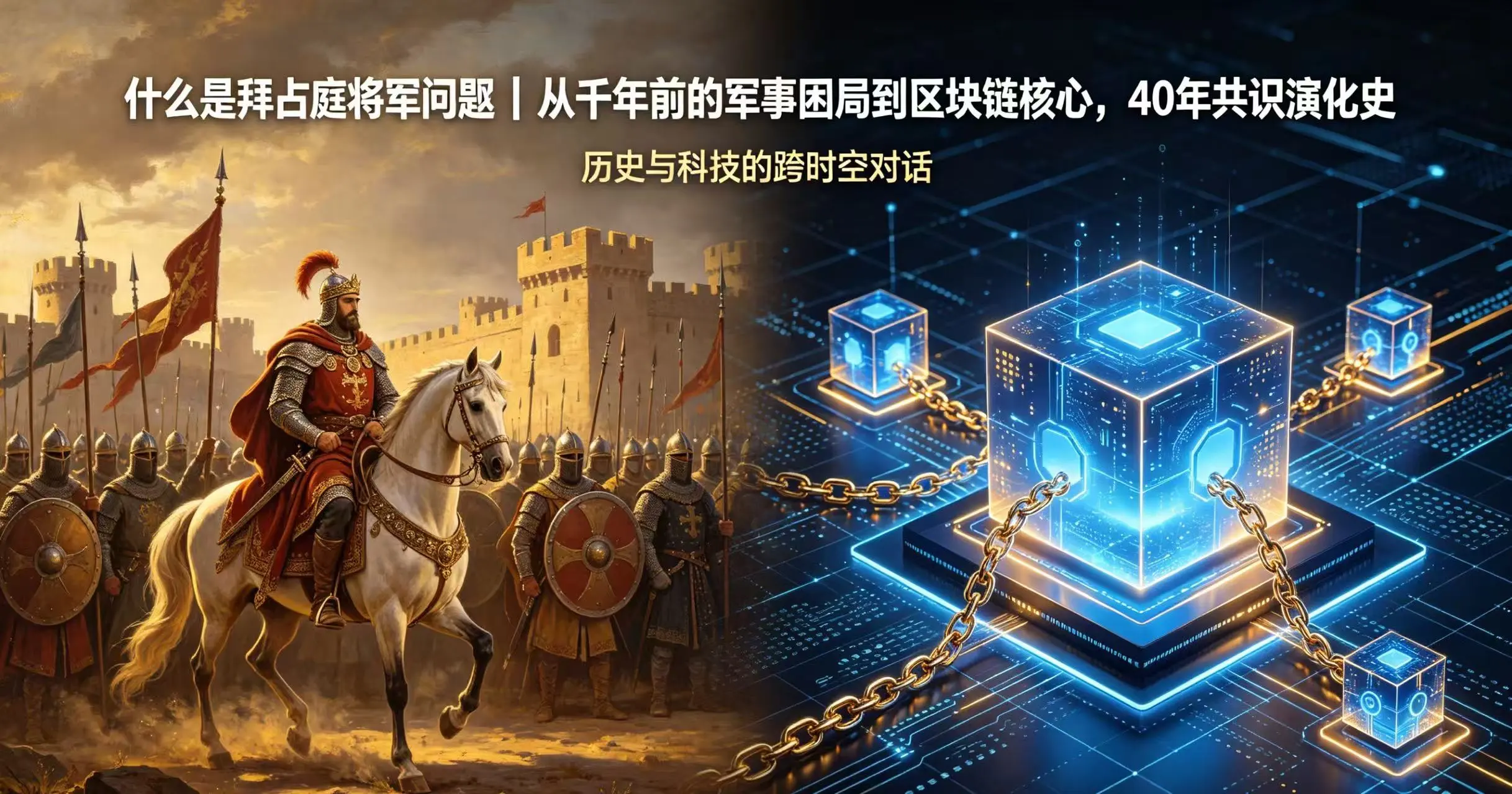 什么是"拜占庭将军问题"｜从千年前的军事困局到区块链核心，40年共识演化史