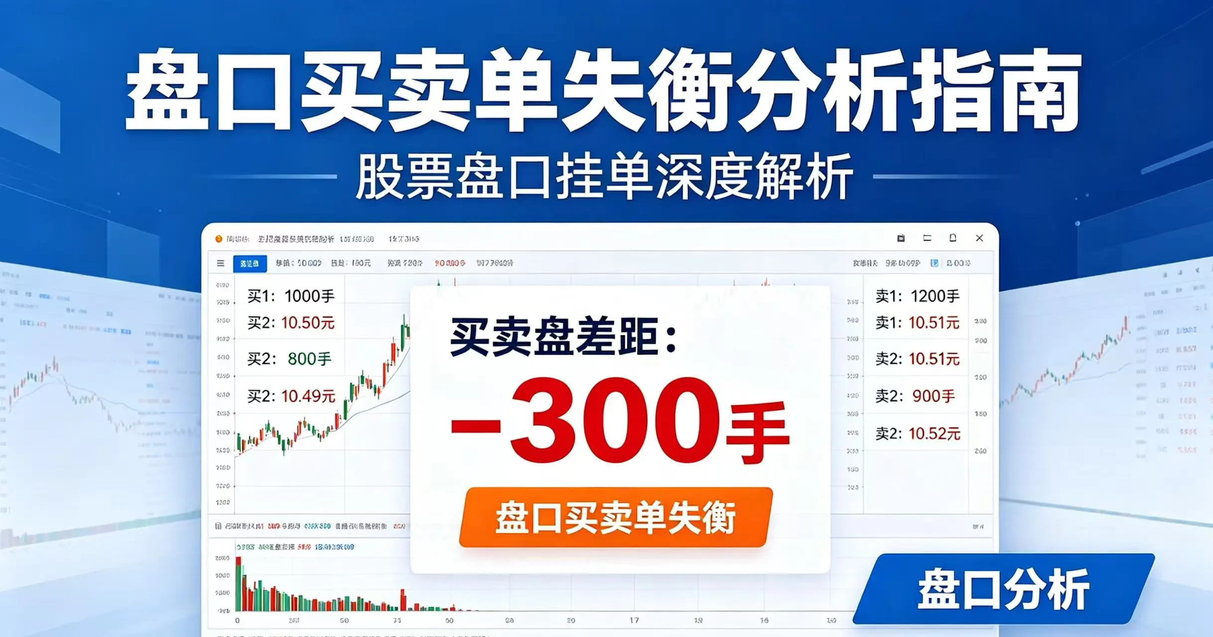 盘口买卖单差距大说明什么？
