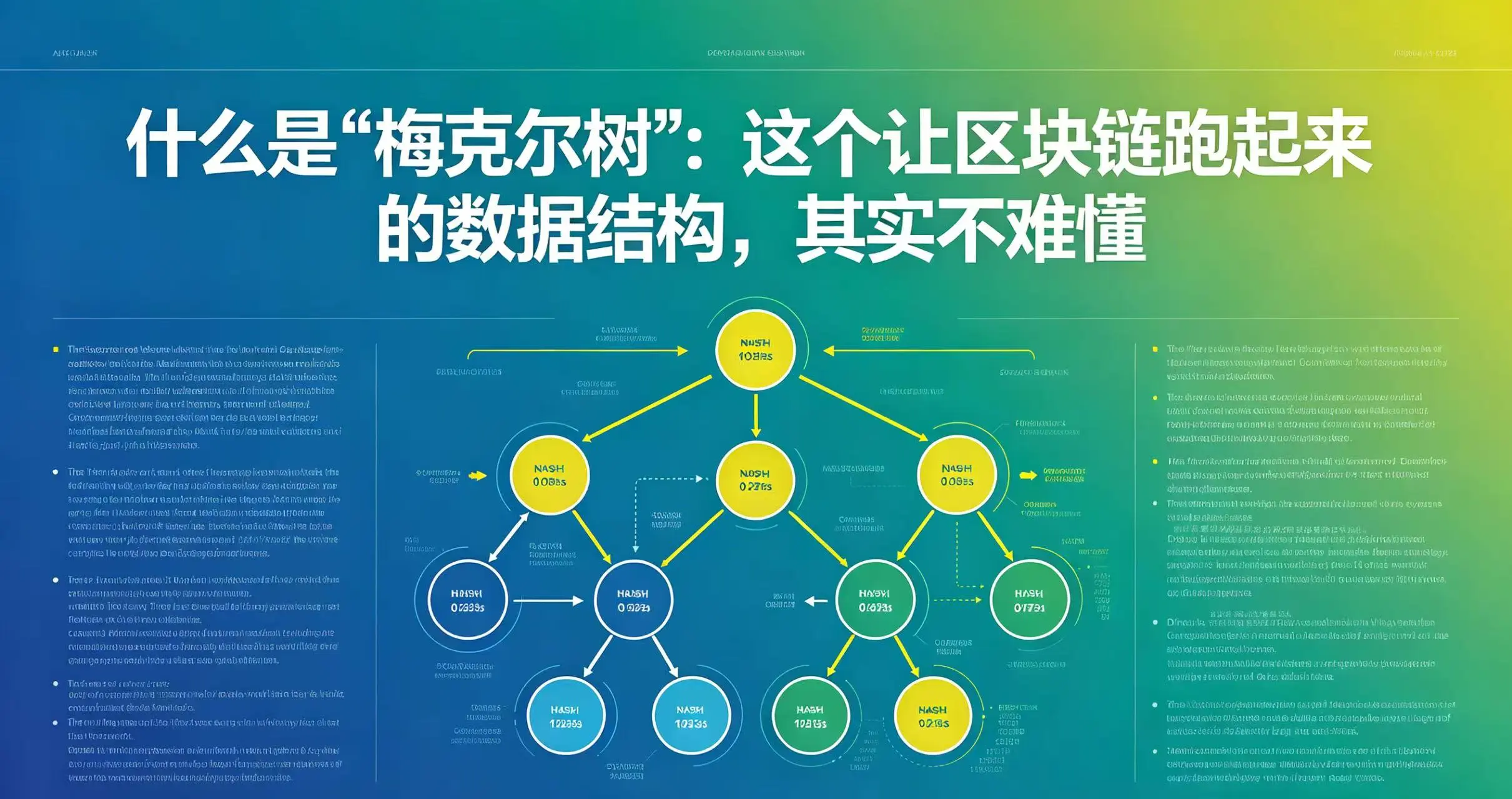 什么是"梅克尔树"：这个让区块链跑起来的数据结构，其实不难懂