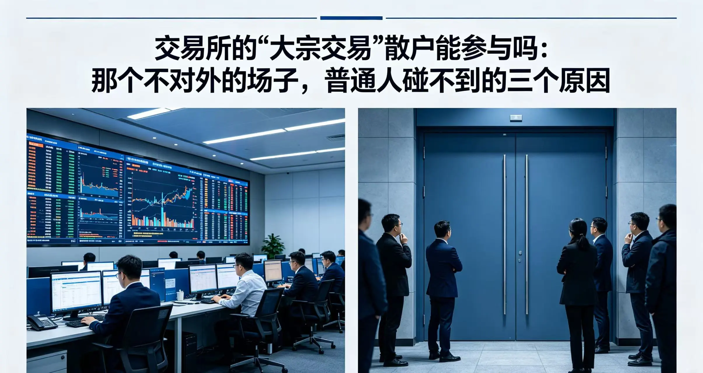 交易所的"大宗交易"散户能参与吗？