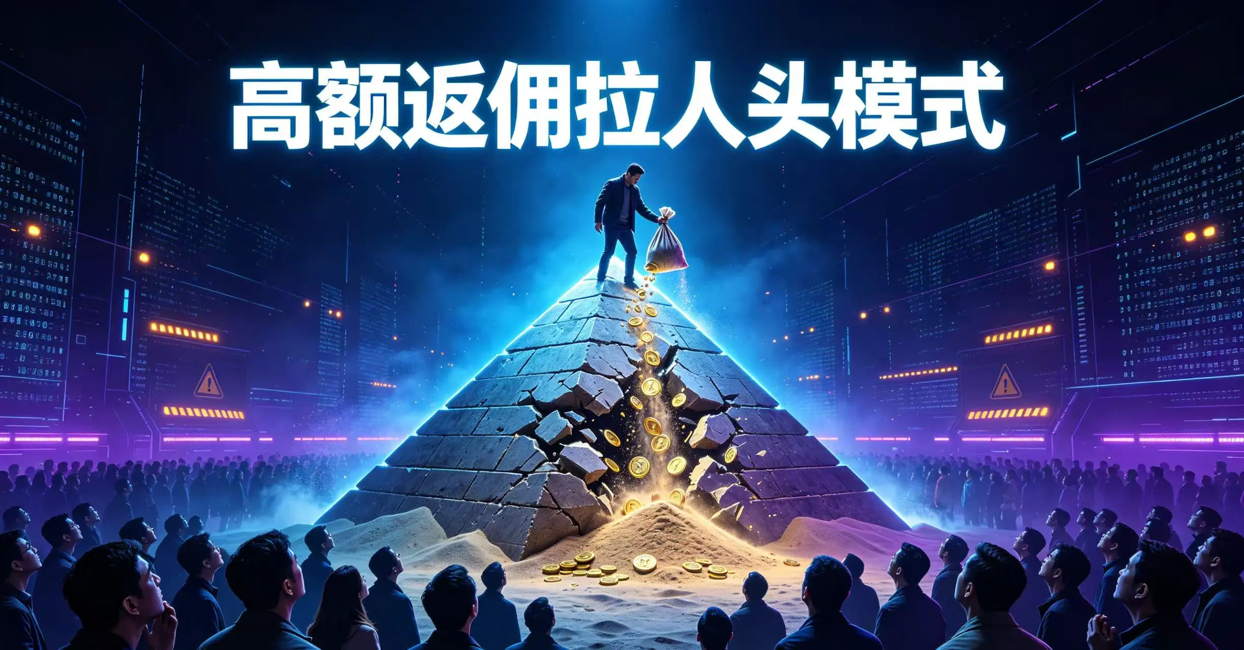"高额返佣"拉人头模式：看着像机会，踩进去就是深渊