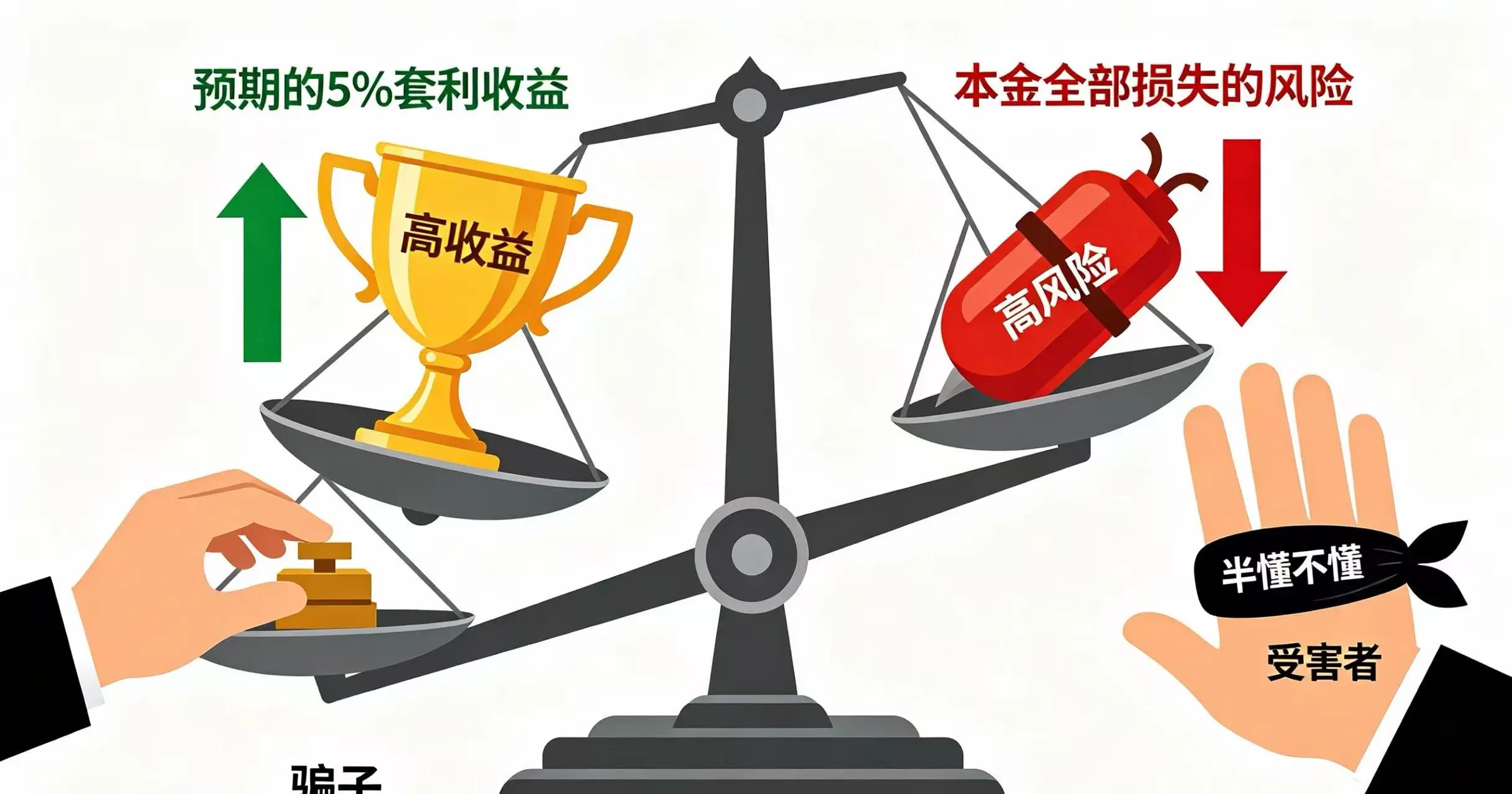 骗局受害者心理示意图