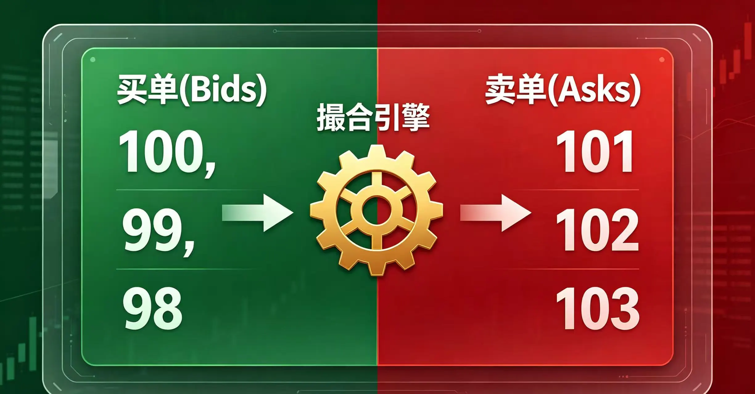 可视化展示订单簿的结构 可视化展示订单簿的结构