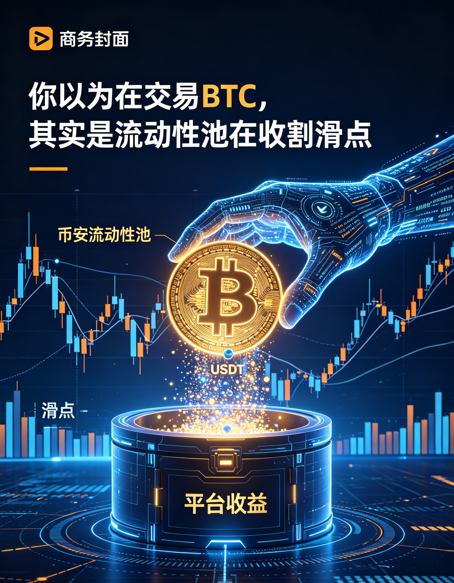 你以为在交易BTC？其实是交易所的“流动性池”在悄悄收割你的滑点利润