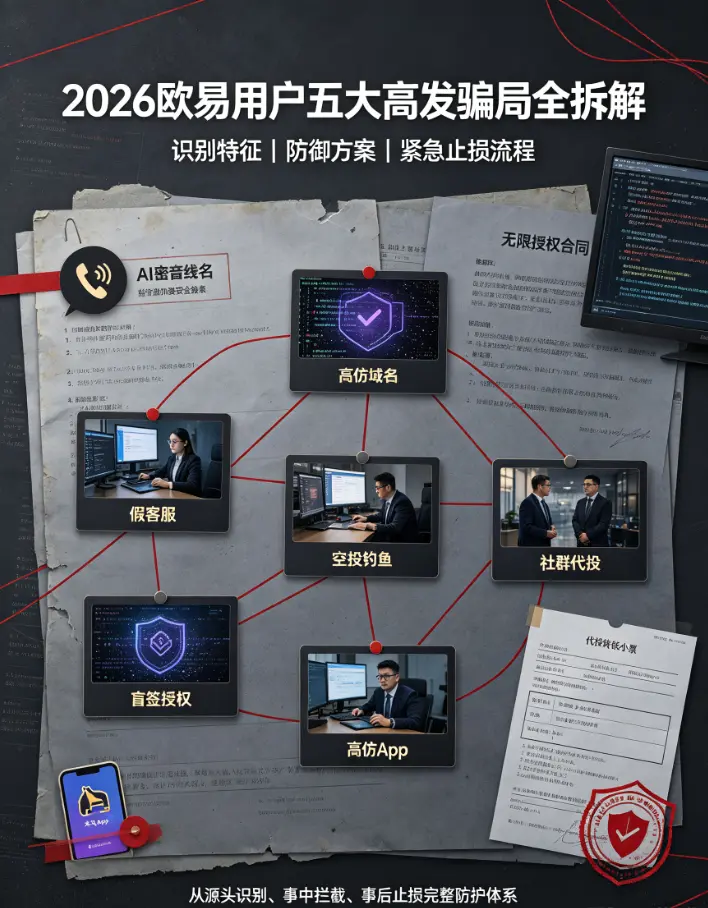 欧亿用户五大高发骗局全拆解